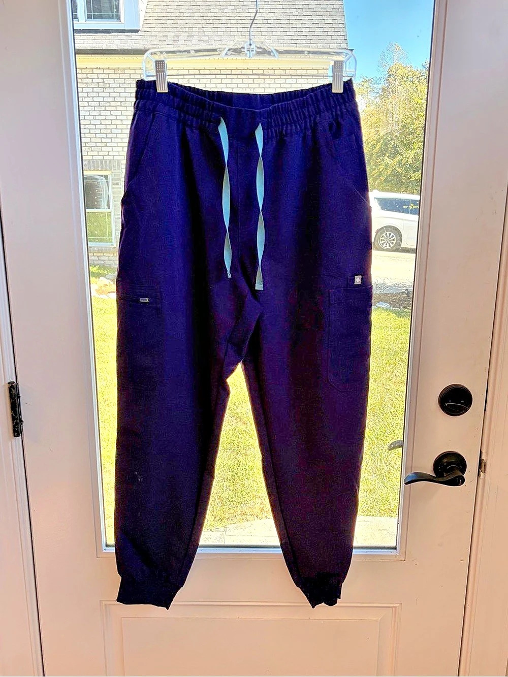 FIGS Technical Collection Technical Jogger Pants Purple Large Like New